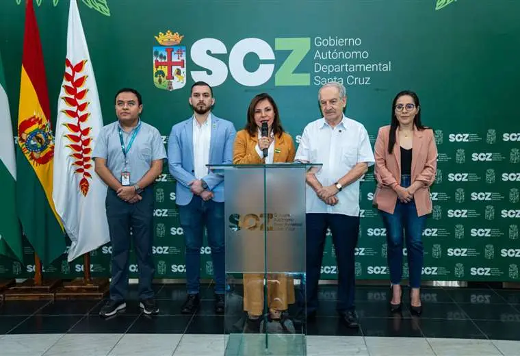 Patricia Viera, secretaria de Gestión Institucional, dió el anuncio 