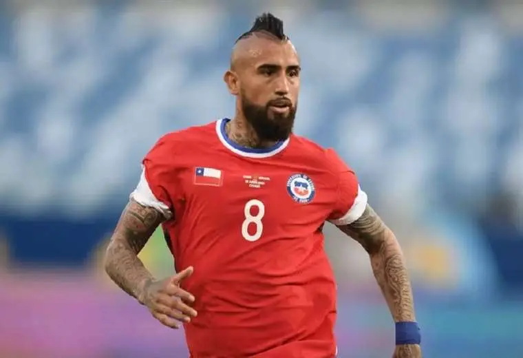 Arturo Vidal integró el equipo titular que alista el DT Gareca. Foto: Internet