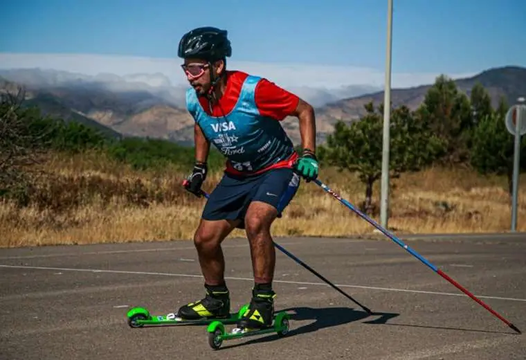 Boliviano Paolo Vargas se clasificó para el Mundial de Sky Cross Country 2025