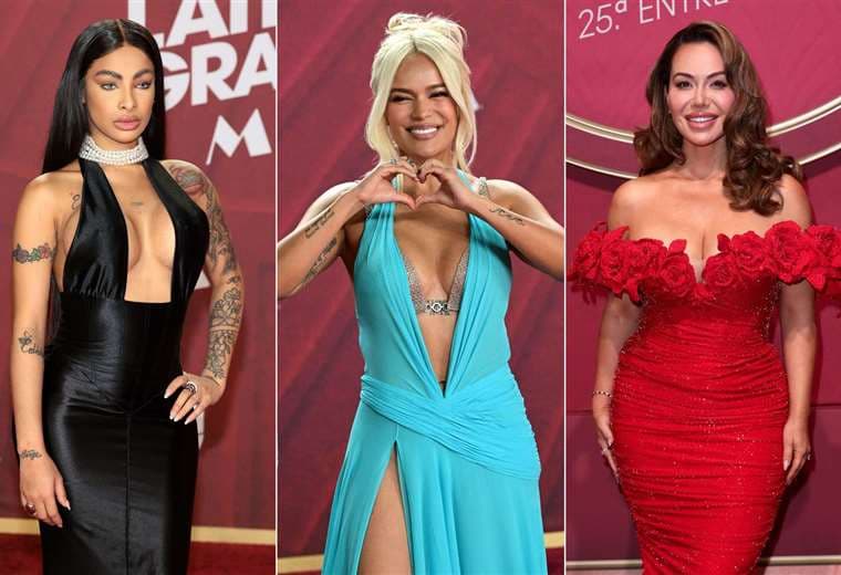 Latin Grammy 2024 estos son los mejores y peores vestidos de la alfombra roja más esperada por los cantantes