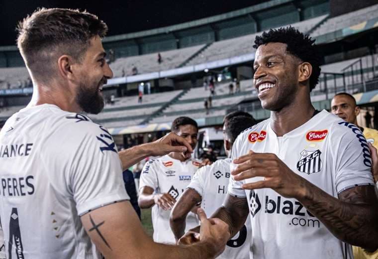 Santos, campeón a dos partidos del final del torneo. Foto: Prensa Santos FC