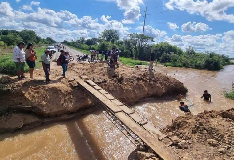 Inundaciones en San Julián: ABC habilita paso alterno y anuncia reparaciones en 20 días