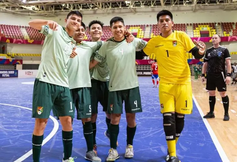 Bolivia ocupó el noveno lugar en el Sudamericano Sub-20 de Futsal Masculino