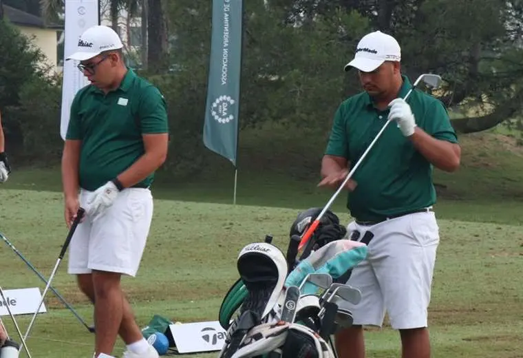 Equipo masculino de Bolivia tuvo un buen inicio en la Copa Los Andes de Golf