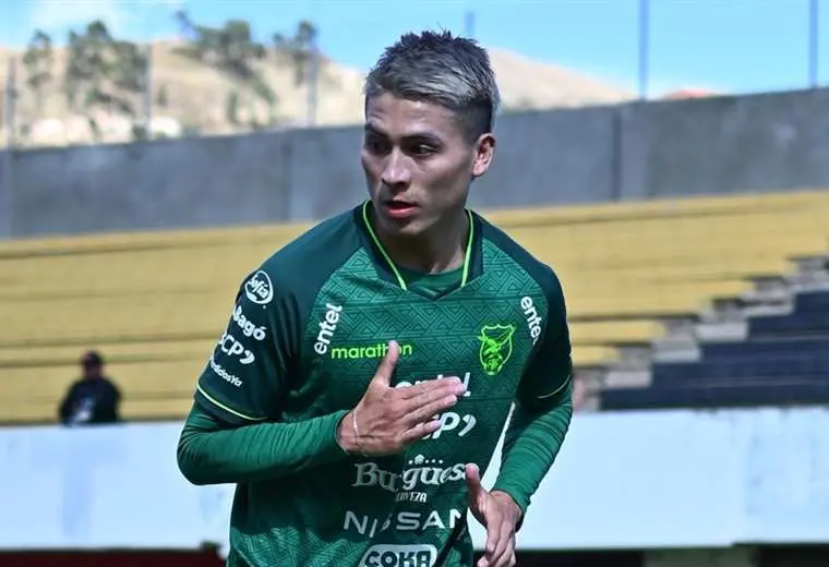 Gabriel Sotomayor se entrena ilusionado en la Verde. Foto: APG Noticias