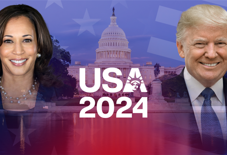 Harris y Trump, protagonistas de una de las elecciones más reñidas de la historia