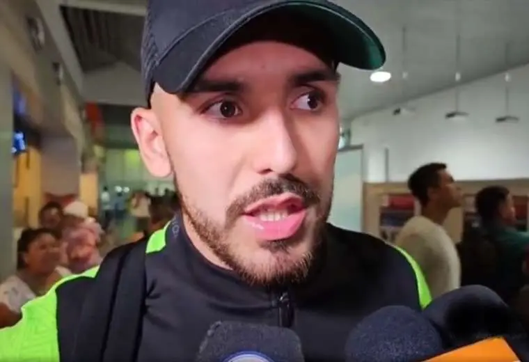 Luis Haquin es el capitán de la selección boliviana. Foto: Captura de pantalla