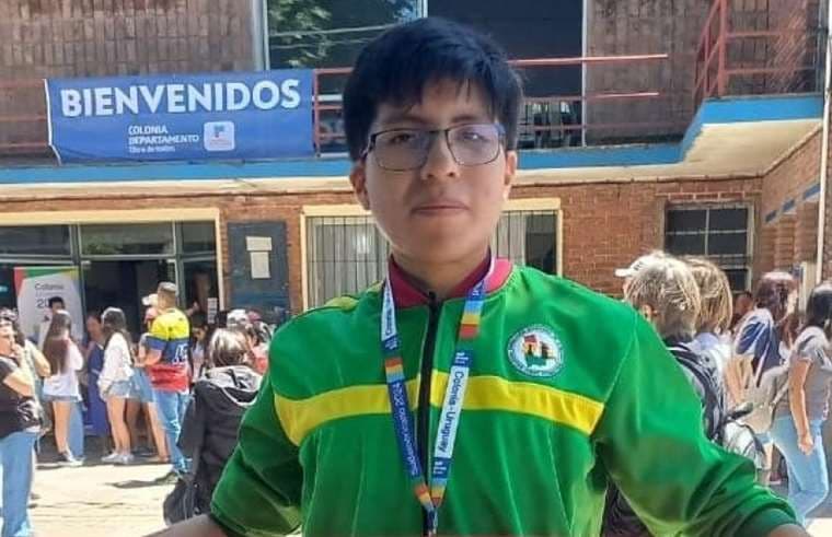 Maveric Mayta obtuvo oro para Bolivia en este evento internacional. Foto: FBA