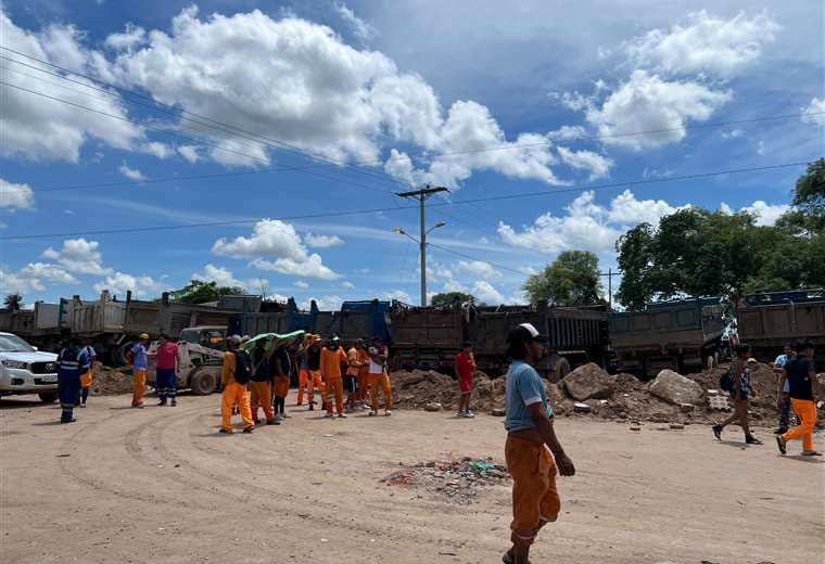 Solo esperan los cheques para levantar el bloqueo en el vertedero San Miguel de los Junos