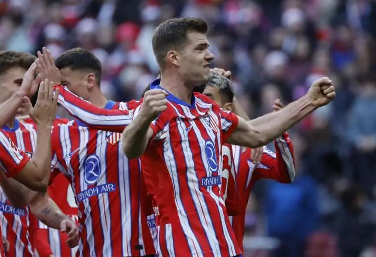 El Atlético de Madrid ganó al Getafe y subió al segundo puesto que ocupaba el Real Madrid