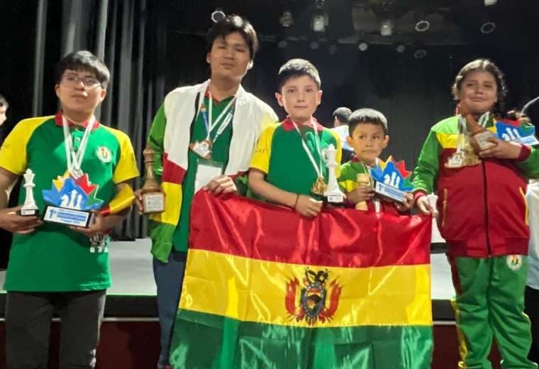 Bolivia logró medallas en la modalidad Estándar del Festival Sudamericano de Ajedrez