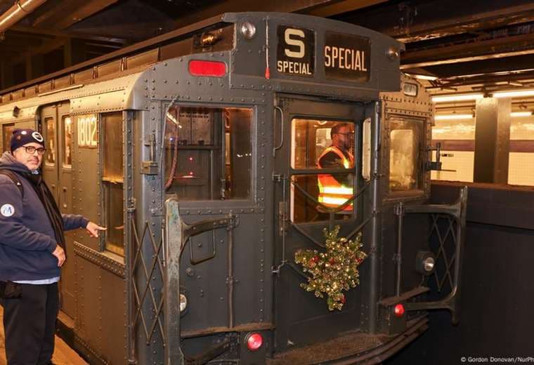 Viaje al pasado: metro de Nueva York habilita vagones de 1930