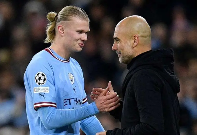 Guardiola defiende a Haaland: "Se trata del equipo; no solo de un jugador"