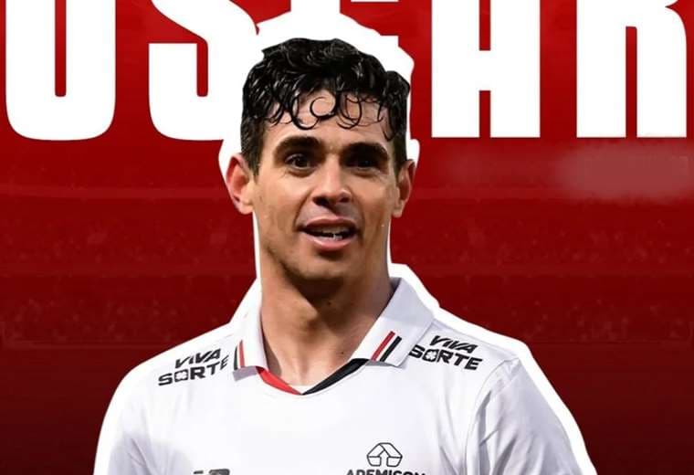 Oscar vuelve al club en el que se formó como futbolista. Foto: Internet