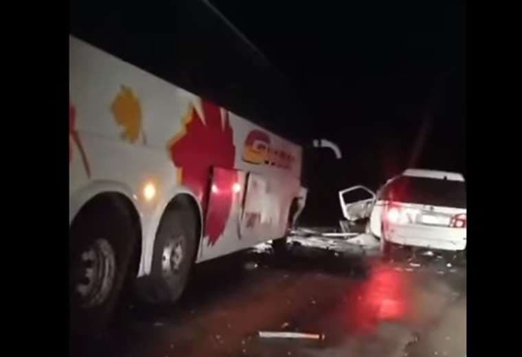 Registran un accidente en la ruta entre Santa Cruz de la Sierra y Camiri, en plena víspera de Navidad