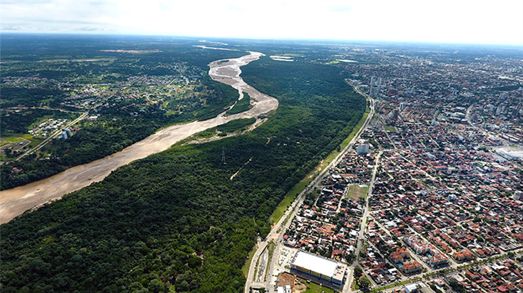 El Cordón Ecológico protege a Santa Cruz de la Sierra de turbiones del río Piraí 