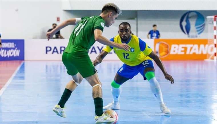 Bolivia tuvo un rival superior y cayó por goleada. Foto: Conmebol