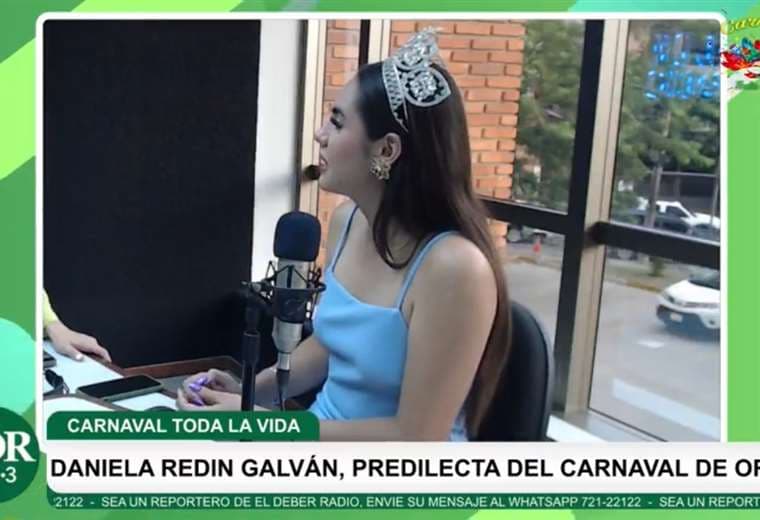 Daniela Eugenia Rendin, Predilecta del Carnaval de Oruro