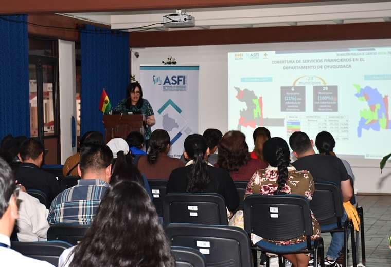 La ASFI realizó su Rendición de Cuentas en Sucre/Foto: ABI