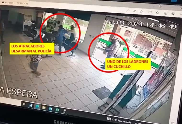 Tres fueron los sujetos que atracaron en una cooperativa en Concepción.