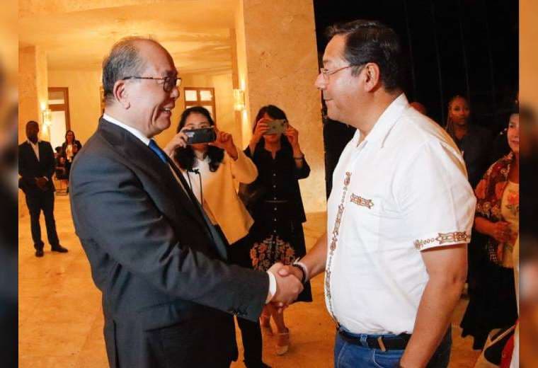 Arce afirma que la relación de Bolivia con China está consolidada