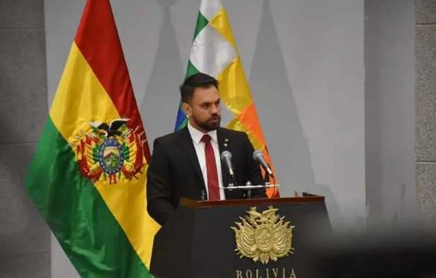 Eduardo del Castillo, ministro de Gobierno. Foto: APG