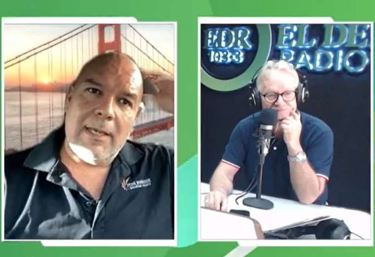 Alejandro Melgar en contacto con El Deber Radio