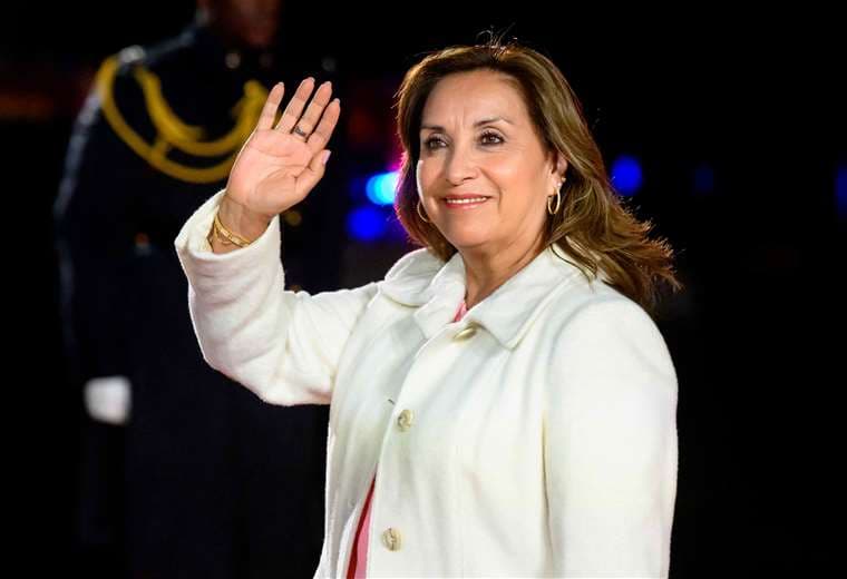 Dina Boluarte, presidenta de Perú /Foto: AFP