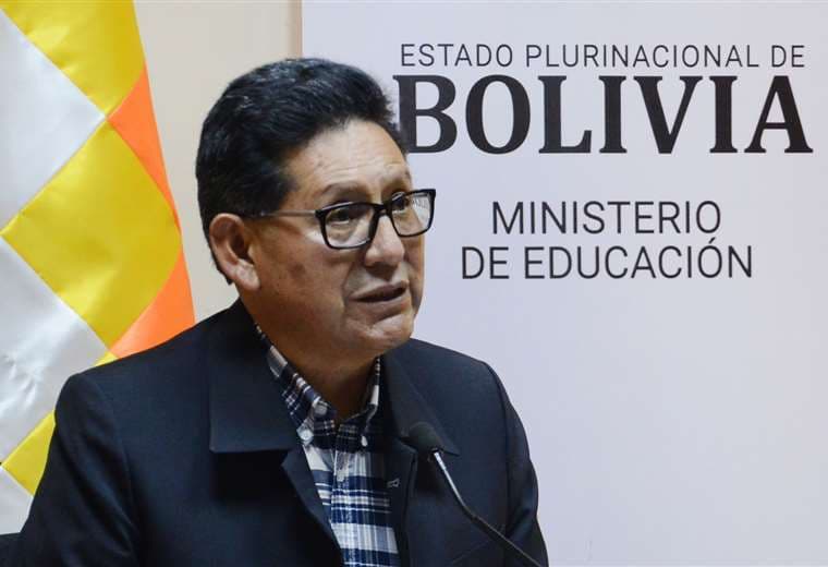 Edgar Pary, exministro de Educación/Foto: ABI