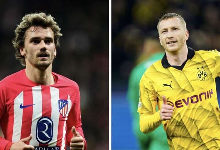 Champions Atlético de Madrid recibe al Dortmund en la ida de cuartos