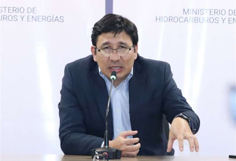 Franklin Molina, ministro de Hidrocarburos y Energía/Foto: MHE