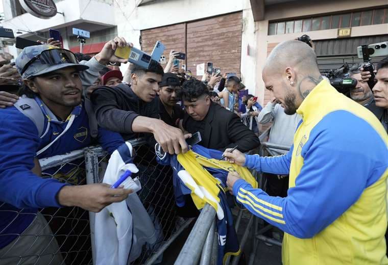 Boca Juniors en Bolivia. 