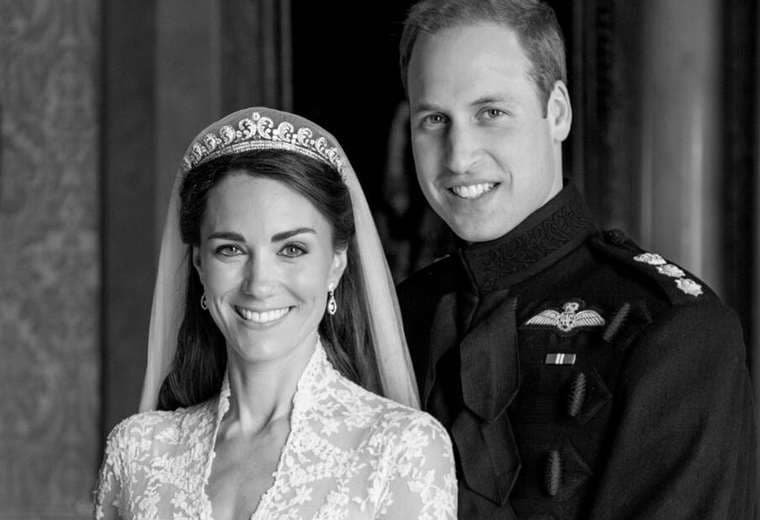 La foto inédita del príncipe Guillermo y Kate Middleton