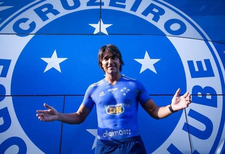 Marcelo Martins lleva al Cruzeiro en la piel. Foto: Internet