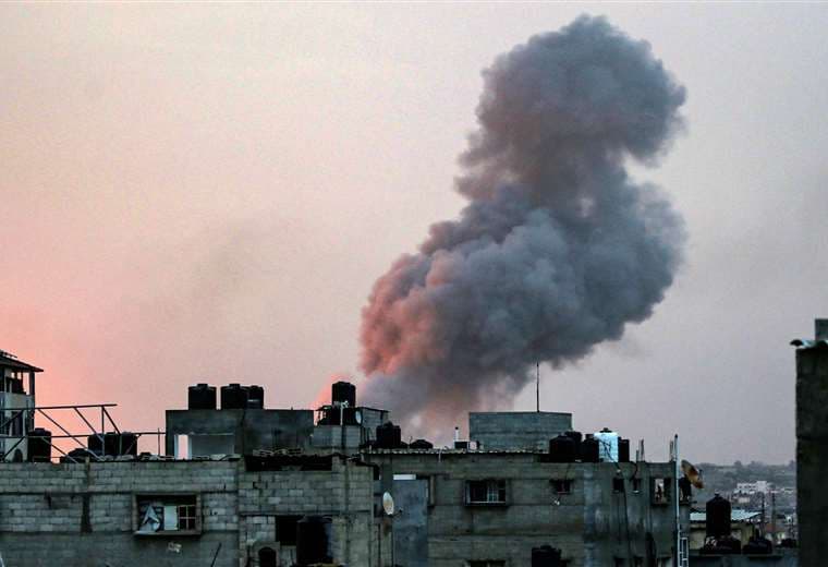 Bombardeos en Rafah /Foto: AFP