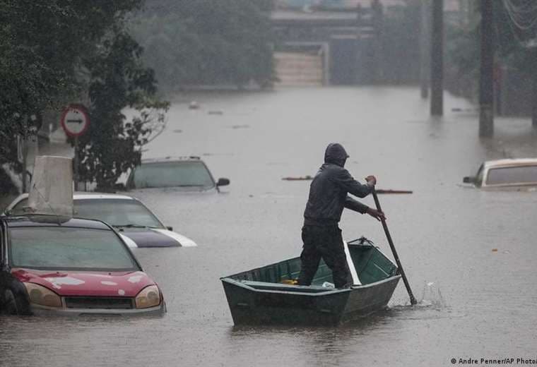 Nuevas lluvias provocan temor en el inundado sur de Brasil