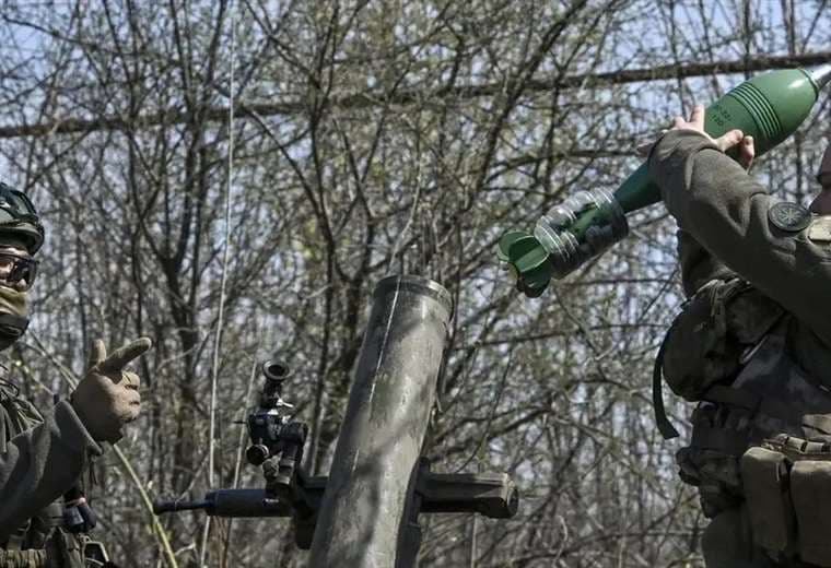 Voluntarios bielorrusos defienden la región de Donetsk