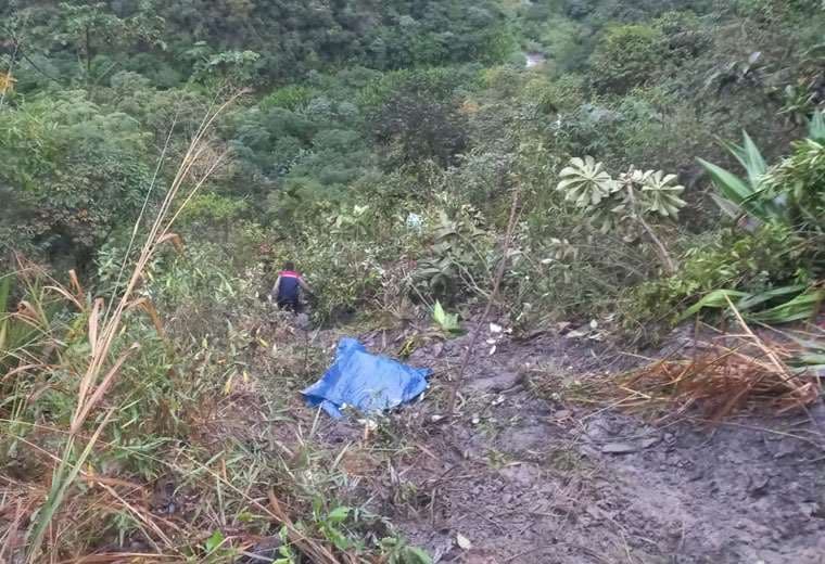Un minibús cae a un barranco unos 200 metros y deja cuatro muertos en Yungas