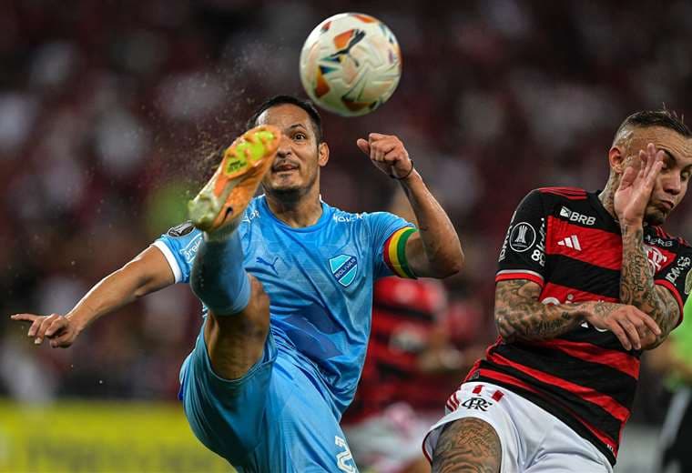Bolívar volverá a verse las caras con Flamengo en la Copa. Foto: AFP