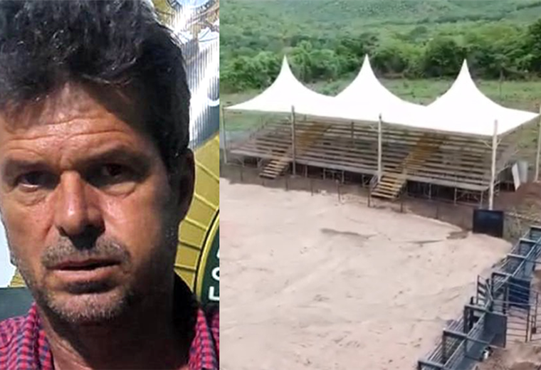 Presunto narcotraficante detenido en San Matías realizaba rodeos de toros en pueblos de la Chiquitania