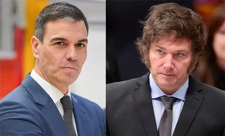Milei califica de "disparate" decisión de España de retirar a su embajadora de Argentina
