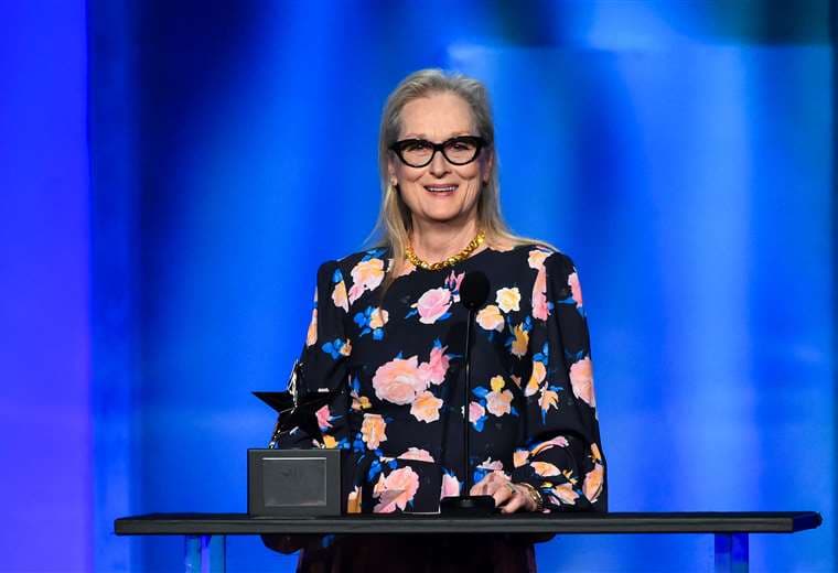 Meryl Streep en la gala tributo del Premio AFI Lifetime en Hollywood / AFP