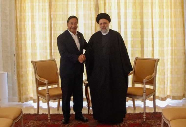 Arce expresa sus condolencias por la muerte del presidente de Irán en accidente aéreo