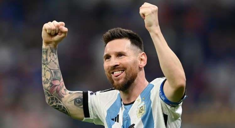 Messi es referente de Argentina. Foto: AFP