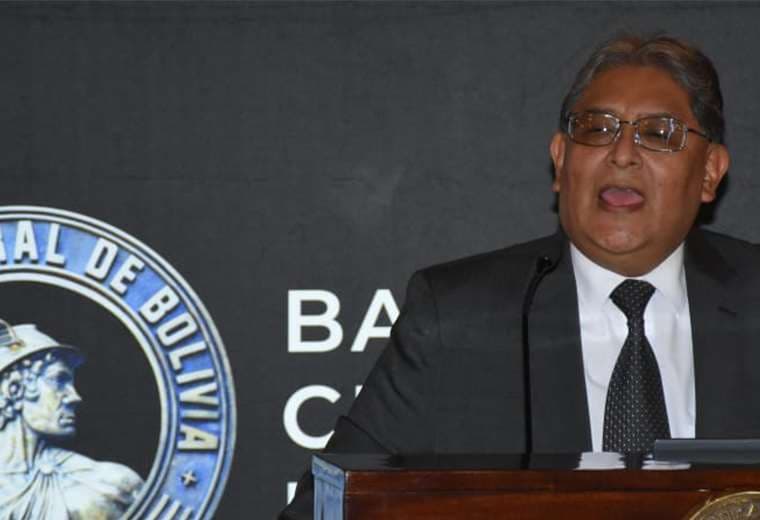 Presidente a.i. del Banco Central de Bolivia (BCB), Edwin Rojas. Foto: APG