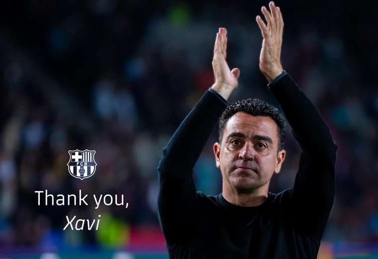 FC Barcelona destituye a Xavi Hernández tras una temporada en blanco