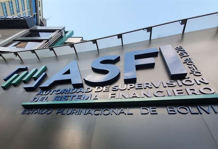 Oficinas de la ASFI, en La Paz/Foto: ABI