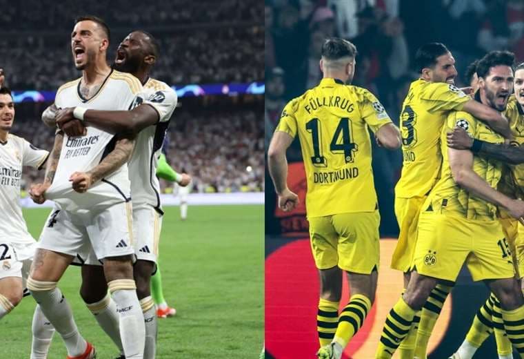 El Real Madrid y el Dortmund se verán las caras este sábado. 
