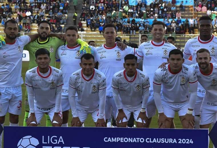 El equipo titular de Real SC que el fin de semana visitó a Bolívar. Foto: APG Noticias