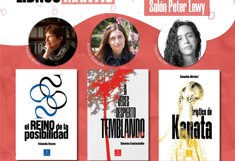 Tres libros de lujo en la FIL Santa Cruz llegan de la mano de editorial Mantis 
